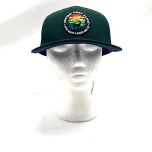 Polo Ralph Lauren Sportsman Respect Wildlife Snapback Trucker Hat Cap GREEN